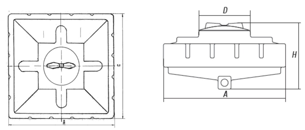 прямоугольные пластиковые баки для воды купить в Екатеринбурге