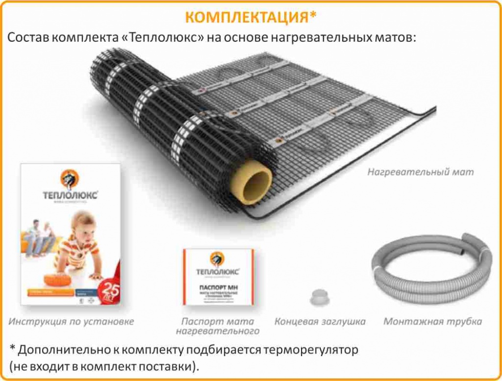 Комплектация Теплолюкс Tropix 1120 Теплолюкс Tropix 1120
