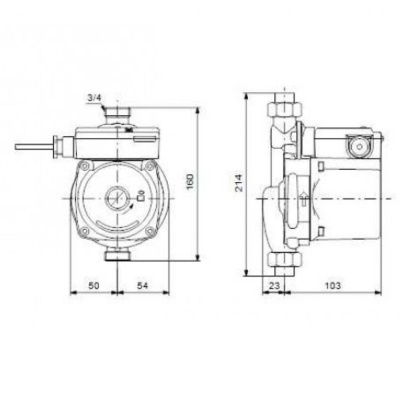Насос повышения давления Grundfos UPA 15-90 N (99539041)